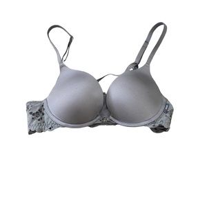 Aerie front clasp lacy bra 34b